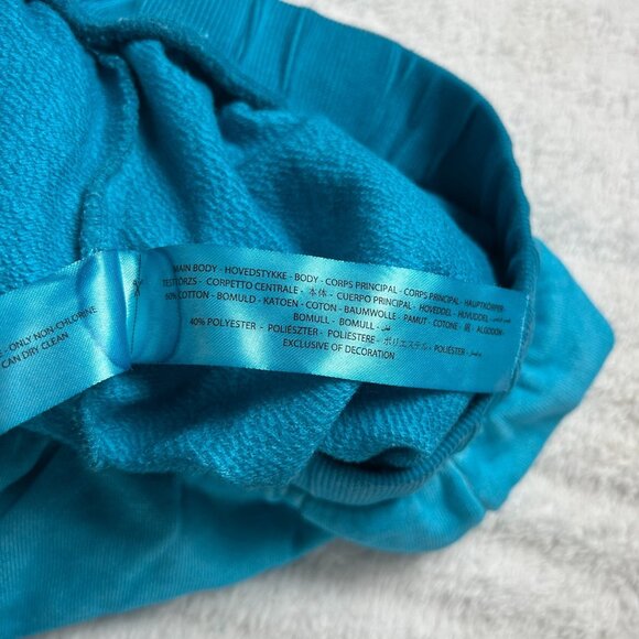 Ariat Womens Turquoise Lounge Sun kissed Shorts Small Elastic Waistband Pockets - Picture 3 of 8